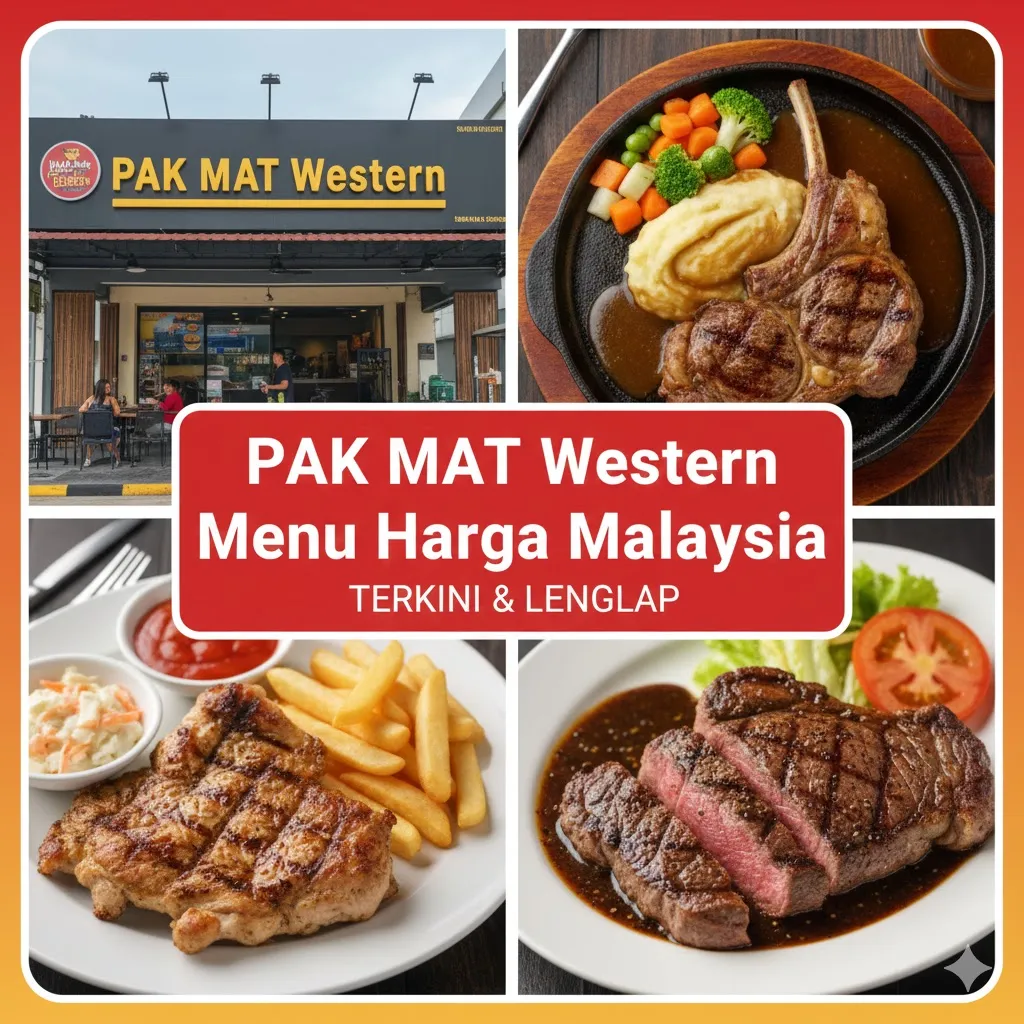 PAK MAT Western Menu Harga Malaysia
