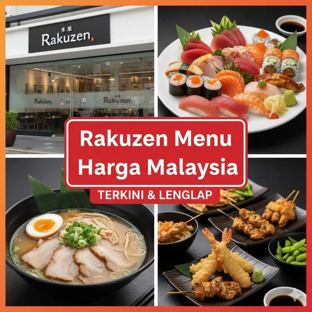 Rakuzen Menu Malaysia