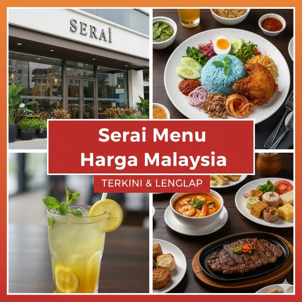 Serai Menu Harga Malaysia