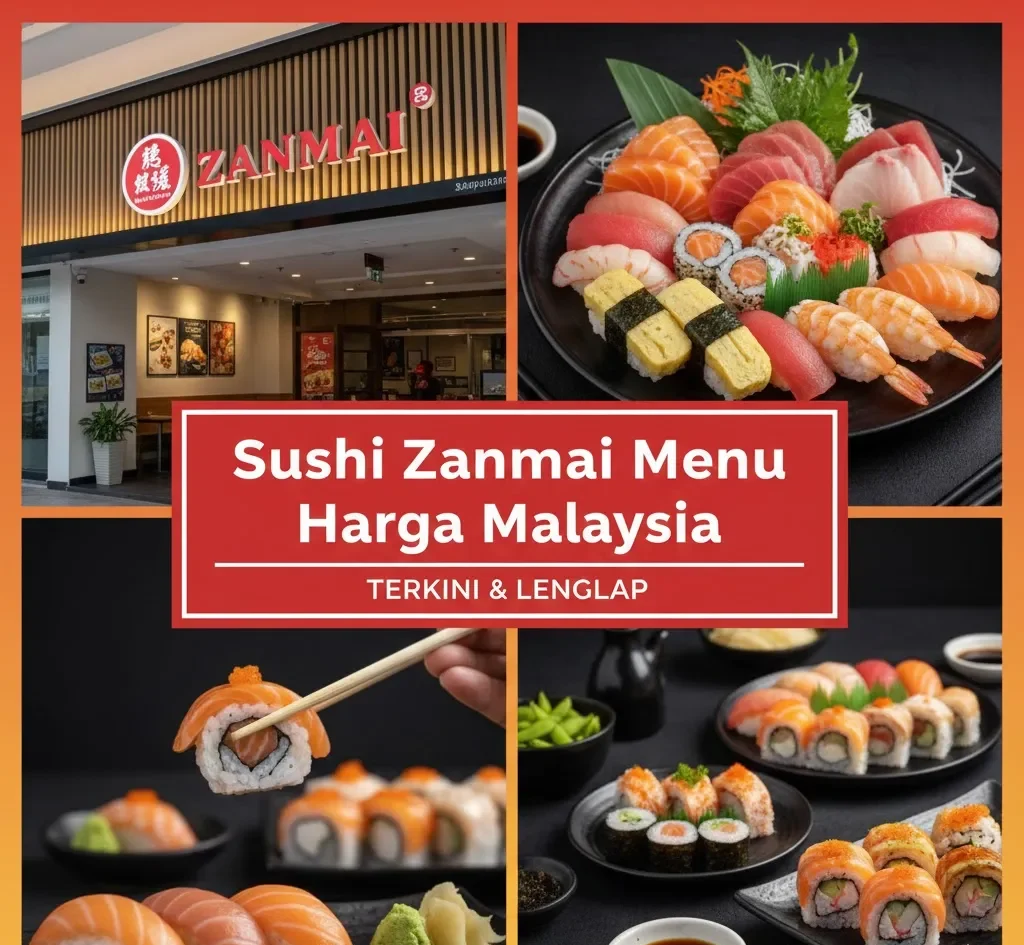 Sushi Zanmai Menu Harga Malaysia