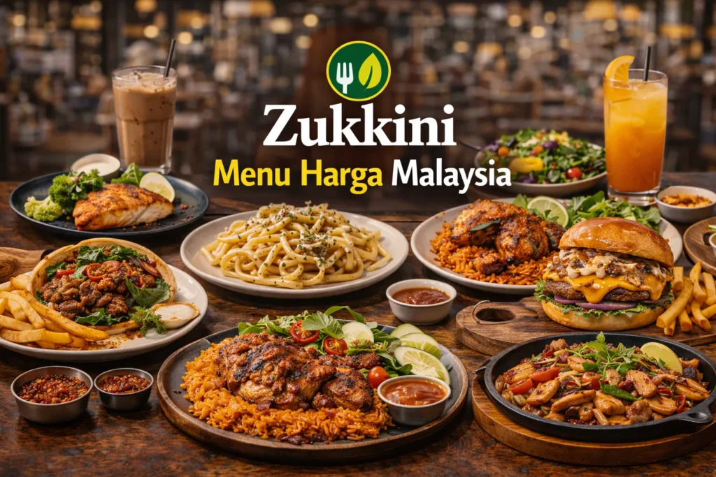 Zukkini Menu Malaysia