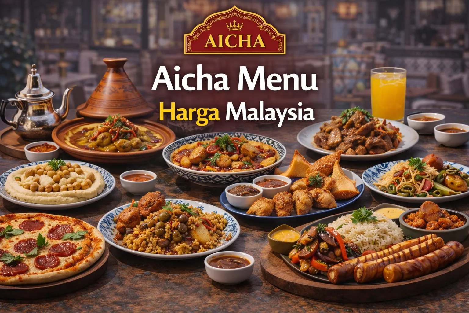 Aicha Menu Harga Malaysia