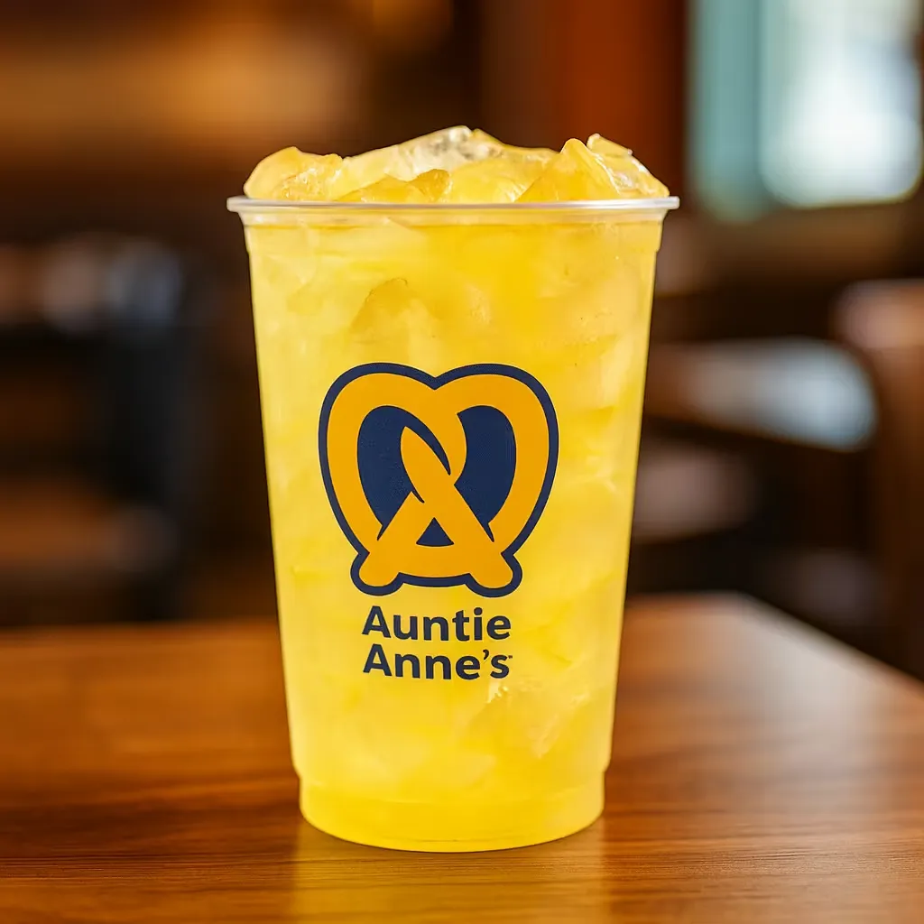 Auntie Anne's Minuman Menu