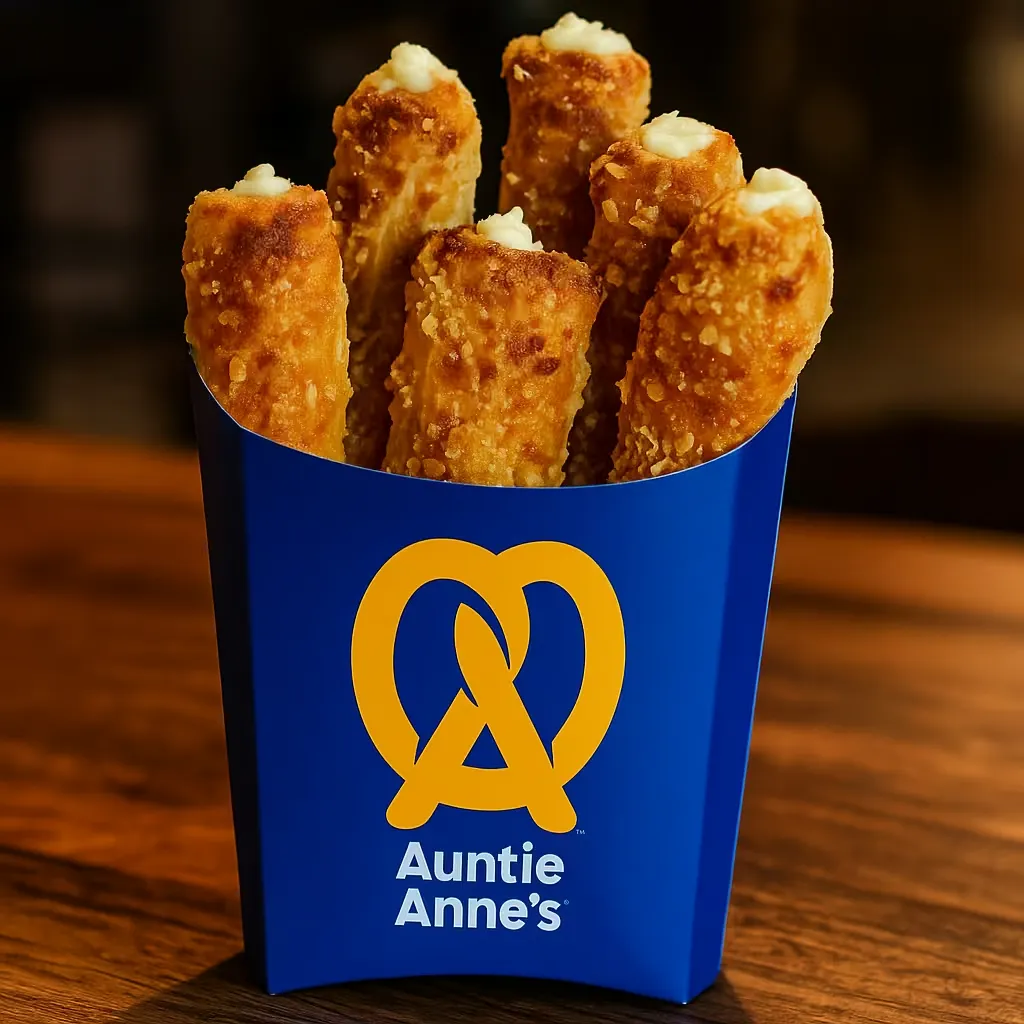 Auntie Anne's Stix Menu