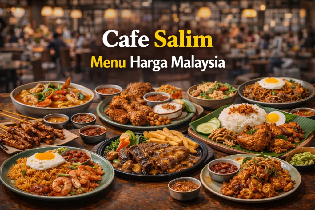 Cafe Salim Menu Harga Malaysia