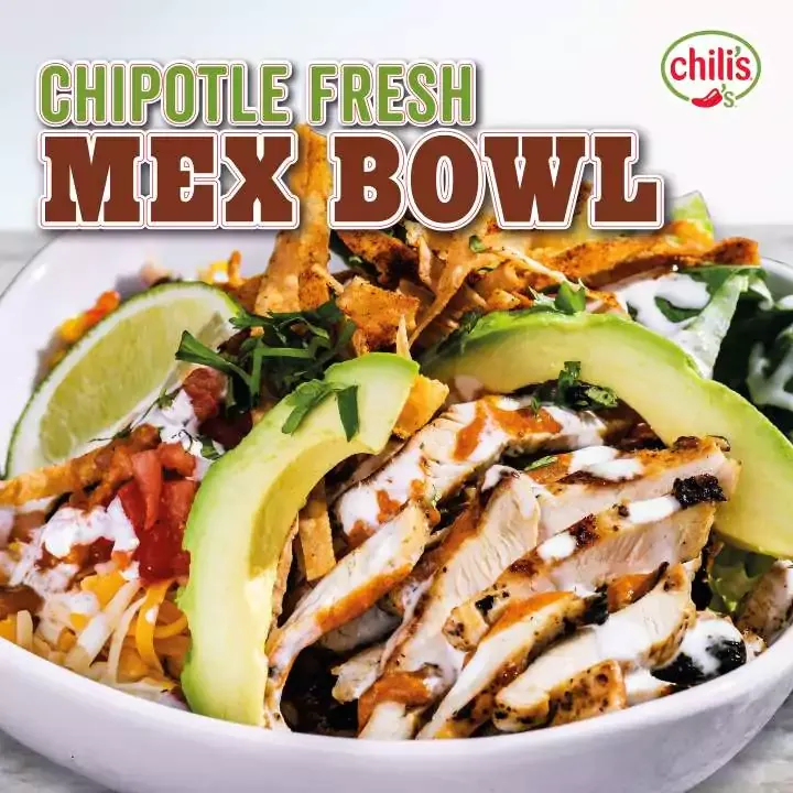 Chilis Bowls & Enchiladas Menu