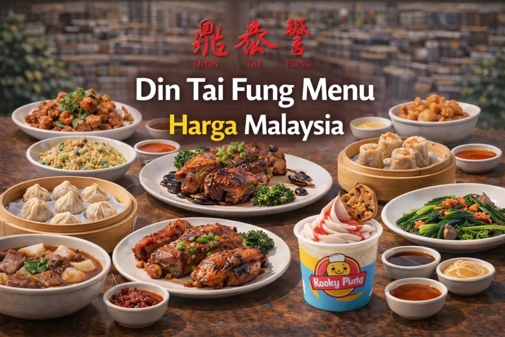Din Tai Fung Menu Harga Malaysia