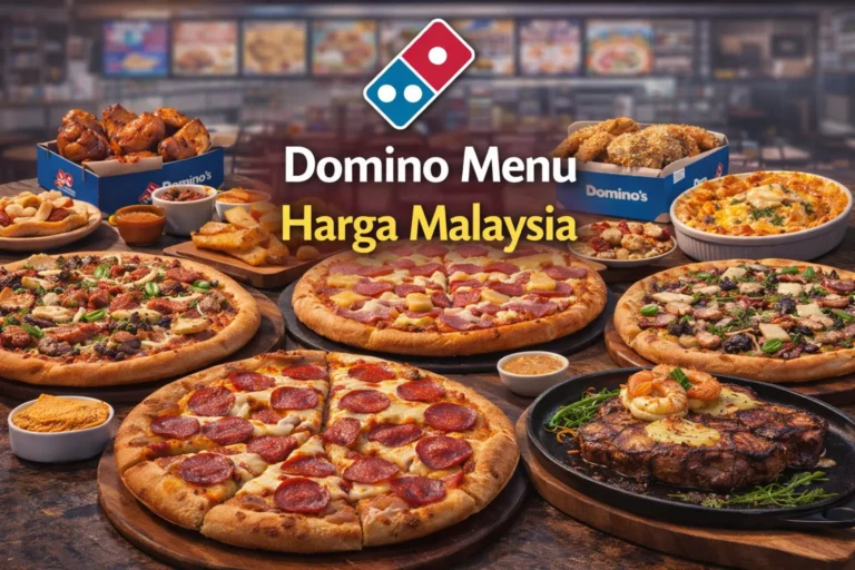 Domino Menu Harga Malaysia