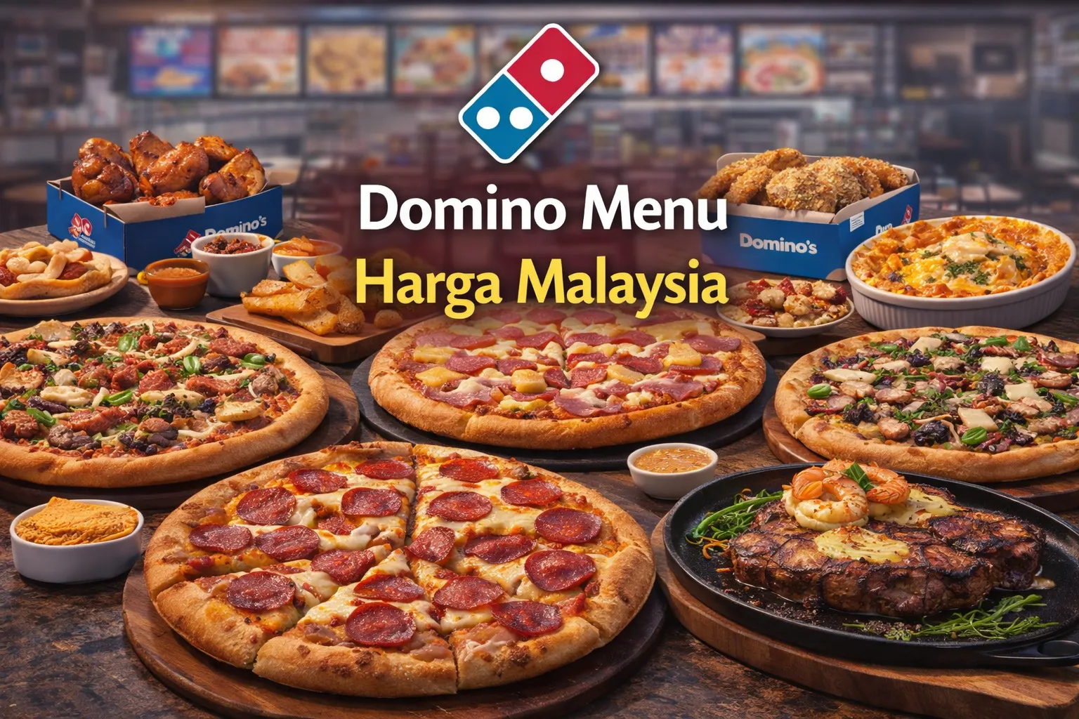 Domino Menu Harga Malaysia