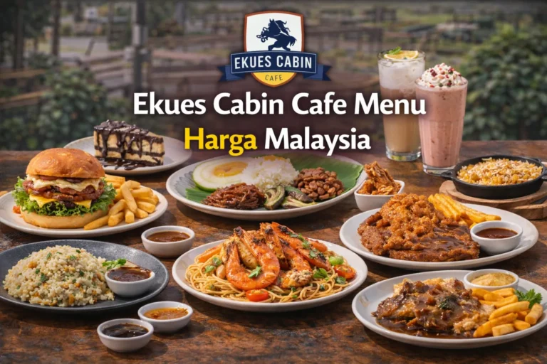 Ekues Cabin Cafe Menu Harga Malaysia
