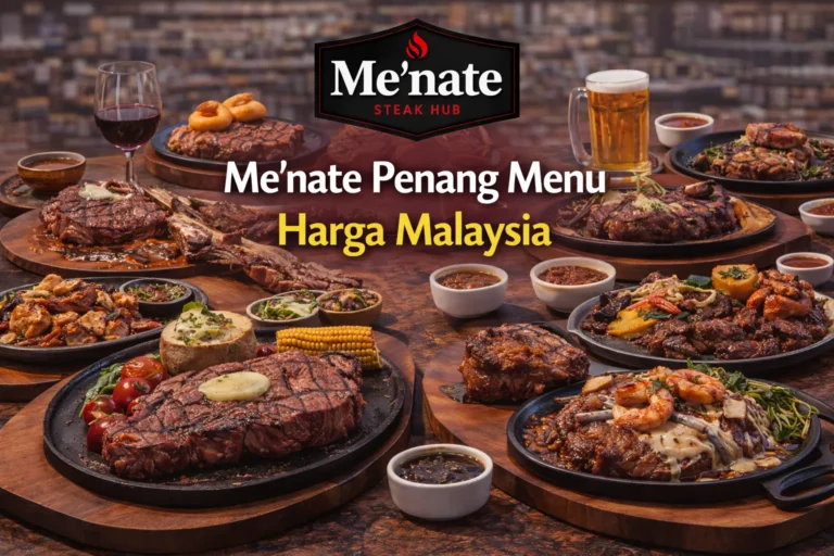 Me'nate Menu Harga Malaysia