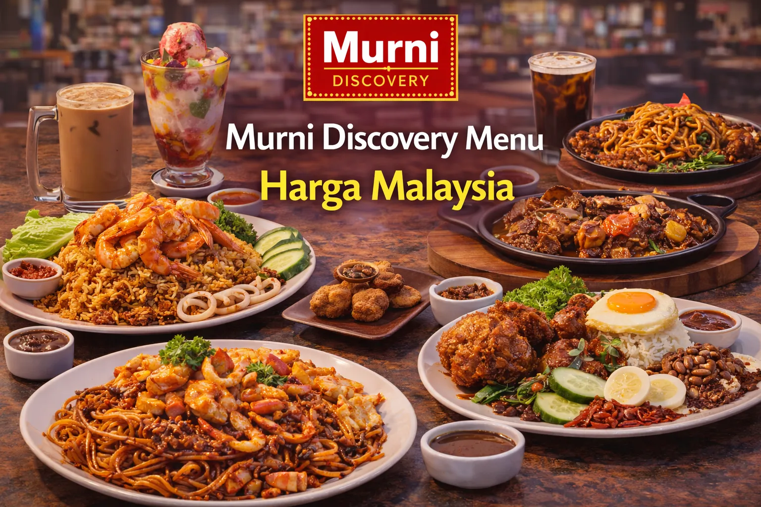 Murni Discovery Menu Harga Malaysia