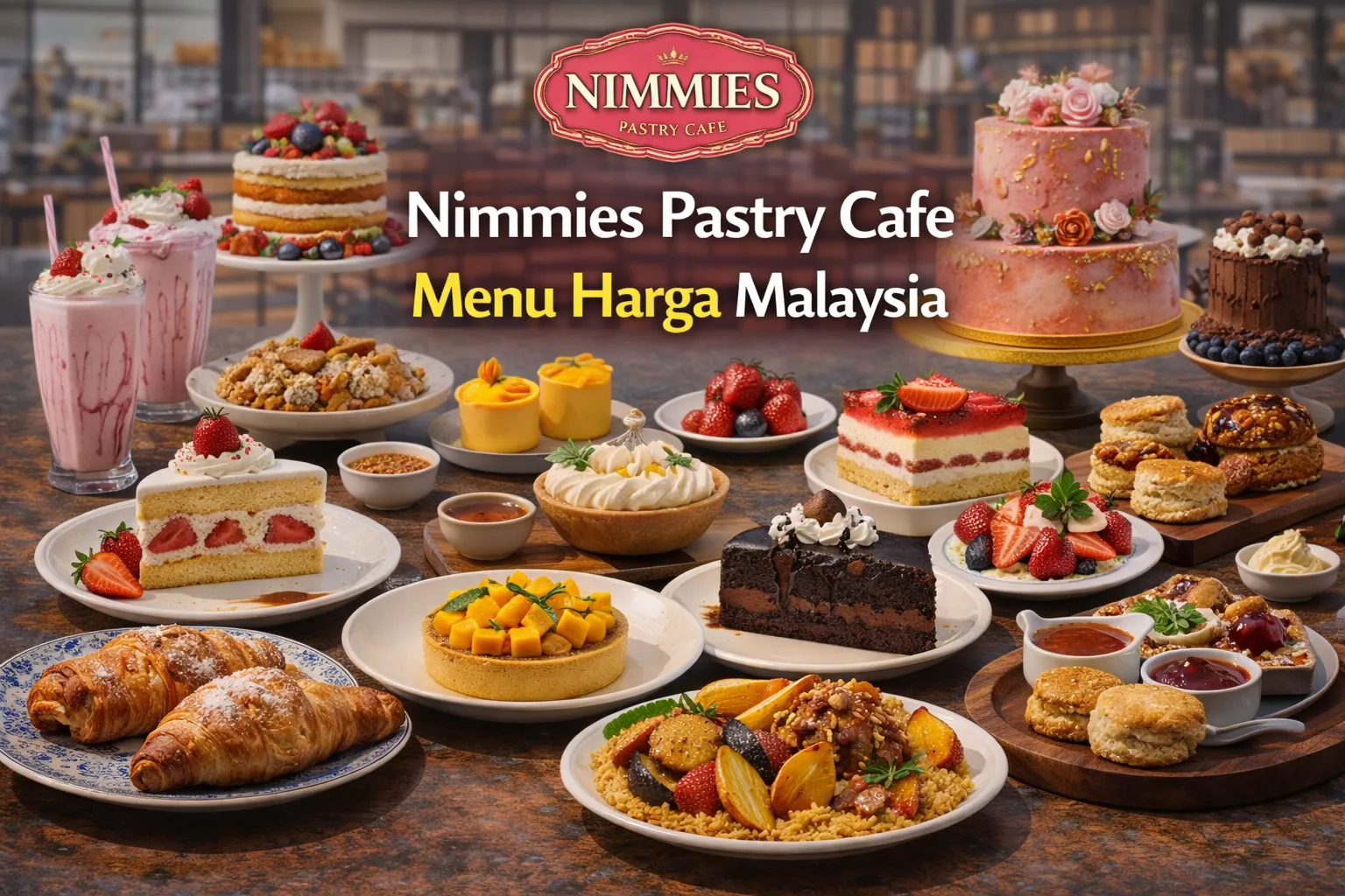 Nimmies Pastry Cafe Menu Harga Malaysia