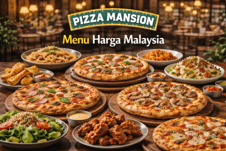 Pizza Mansion Menu Harga Malaysia