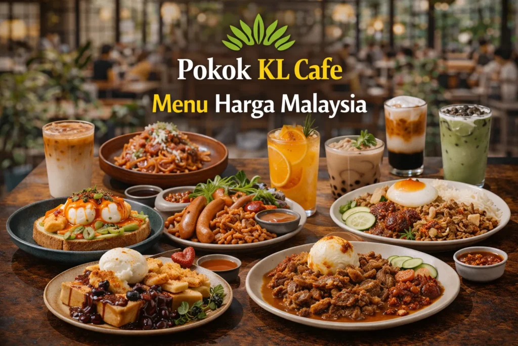 Pokok Kl Cafe Menu Harga Malaysia