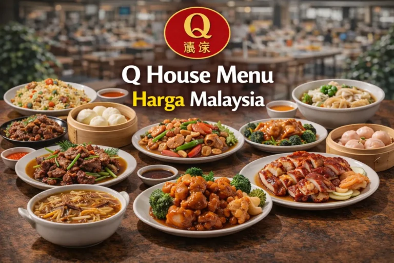 Q House Menu Harga Malaysia