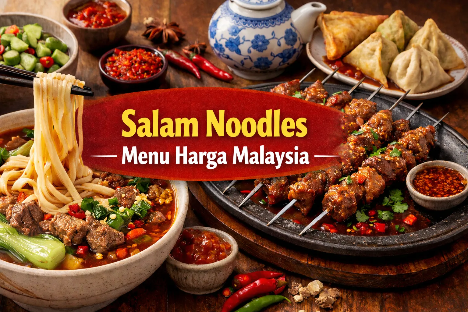 Salam Noodles Menu Harga Malaysia
