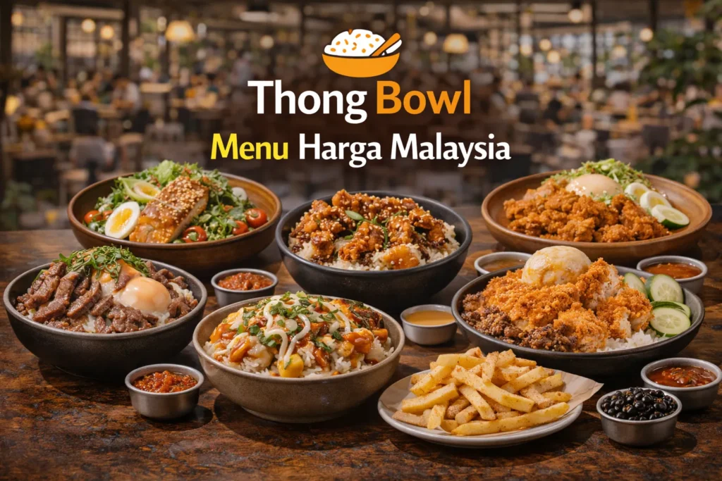 Thong Bowl Menu Harga Malaysia