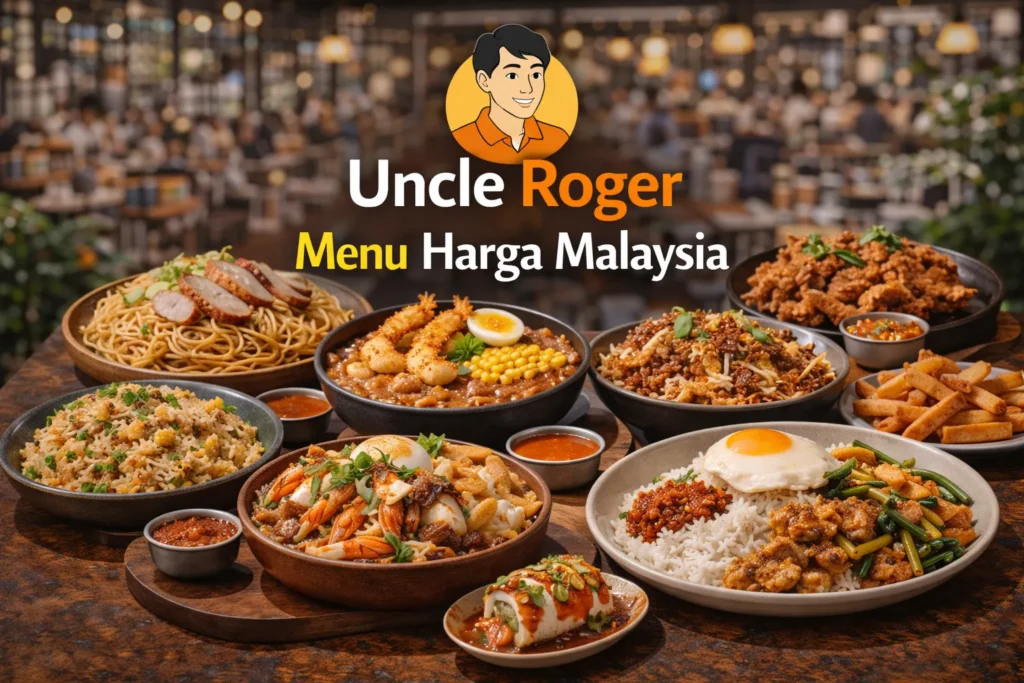 Uncle Roger Menu Harga Malaysia