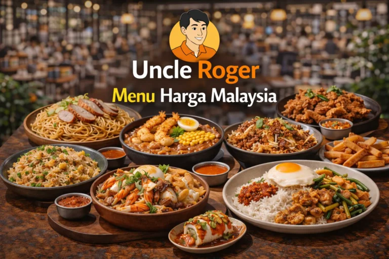 Uncle Roger Menu Harga Malaysia