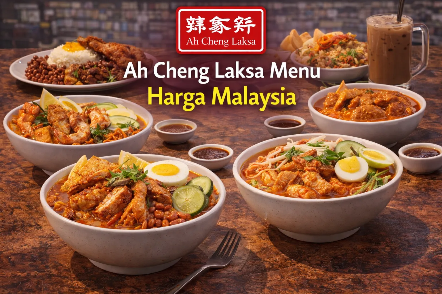 Ah Cheng Laksa Menu Harga Malaysia