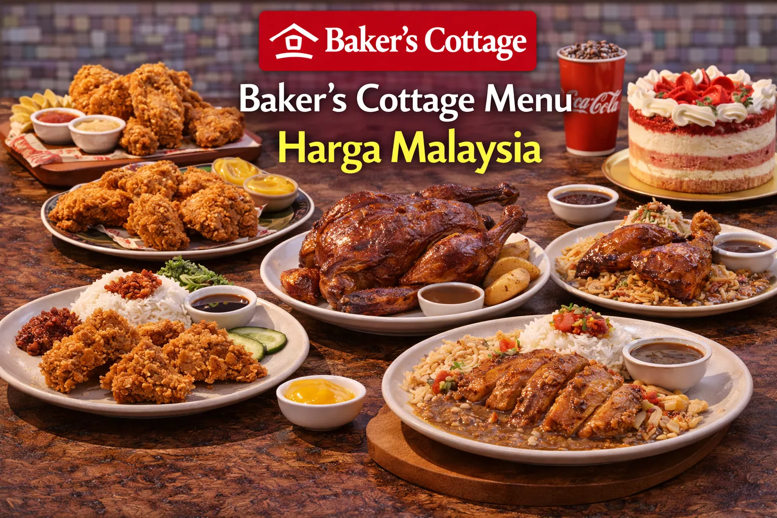 Baker’s Cottage Menu Harga Malaysia
