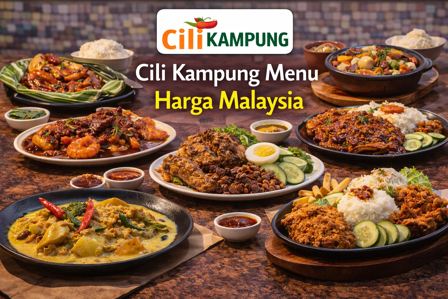 Cili Kampung Menu Harga Malaysia