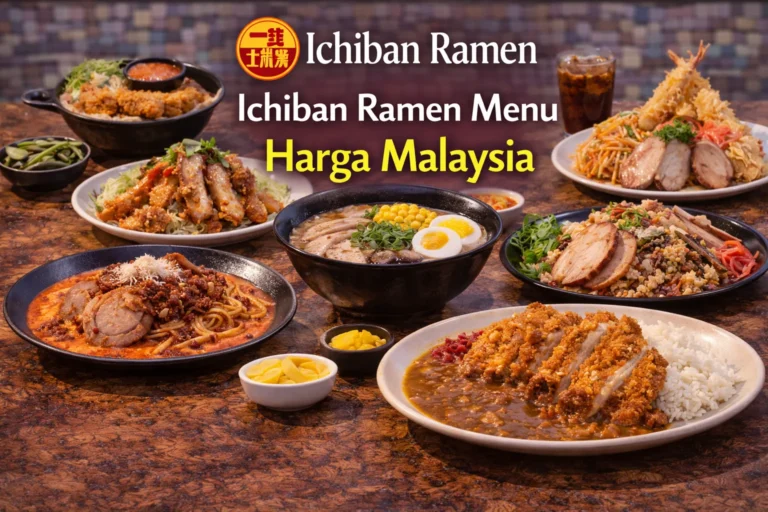 Ichiban Ramen Menu Harga Malaysia