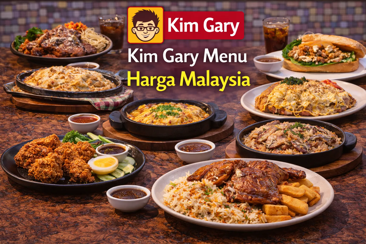 Kim Gary Menu Harga Malaysia