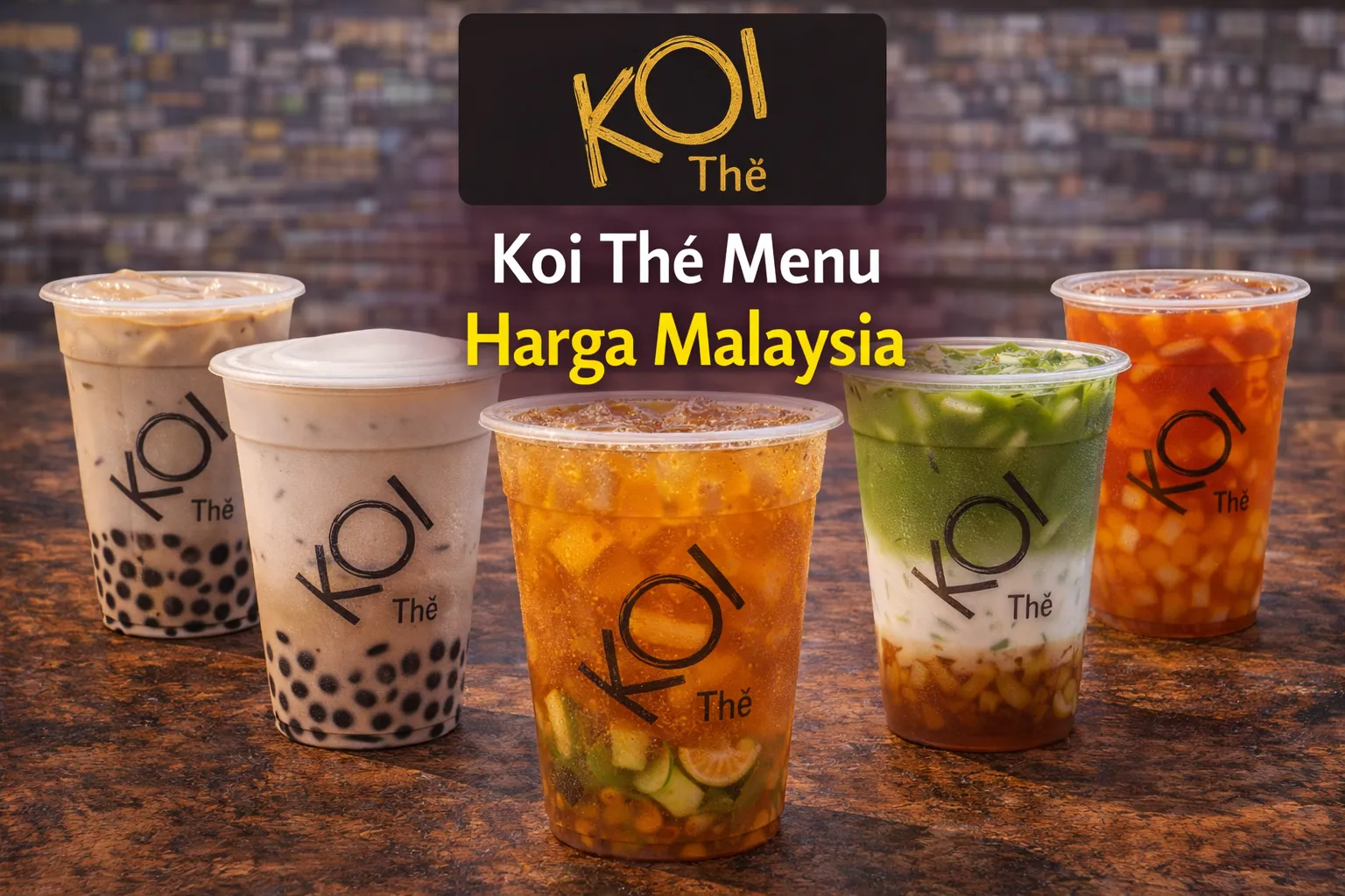 Koi Menu Malaysia