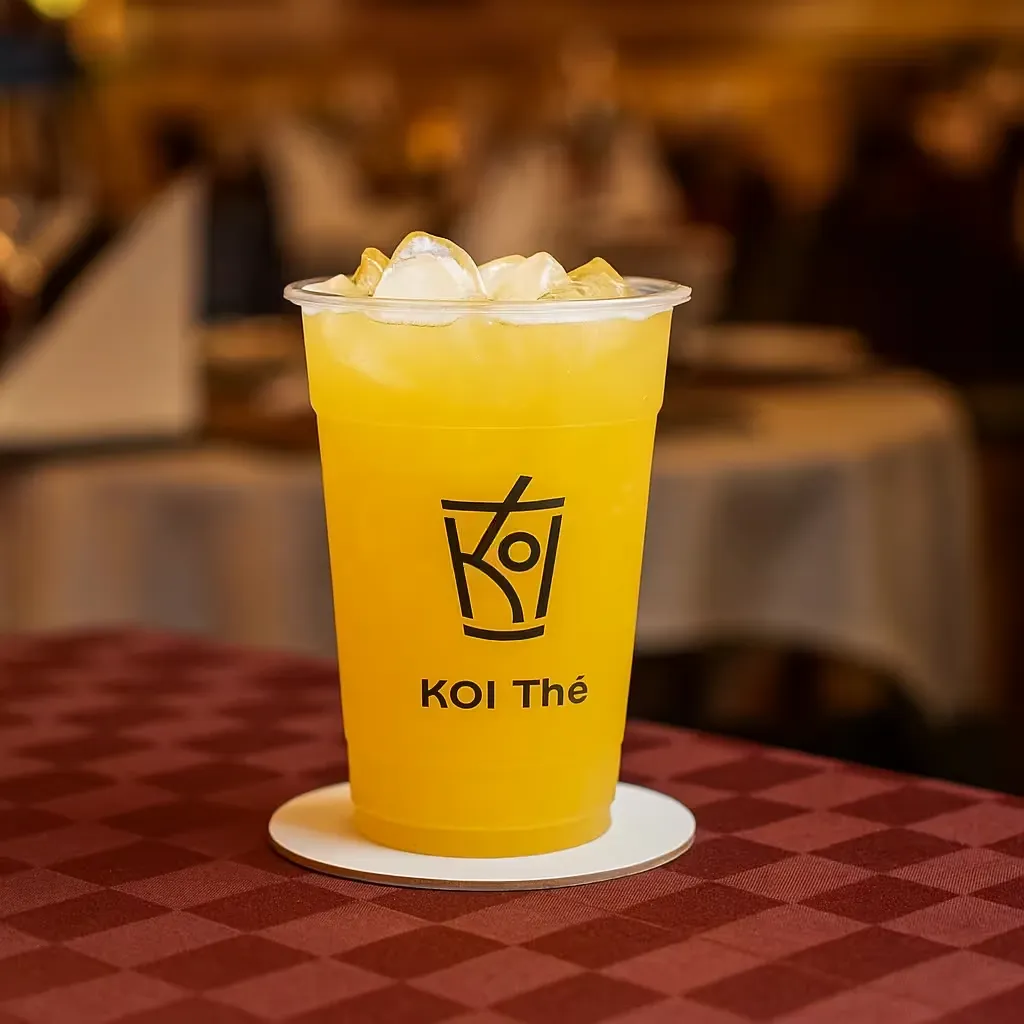 Koi Thé Flavoured Tea Menu