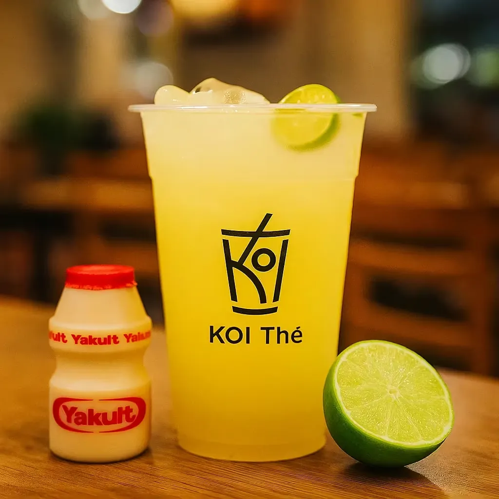 Koi Thé Fresh Juices & Caffeine Free Menu