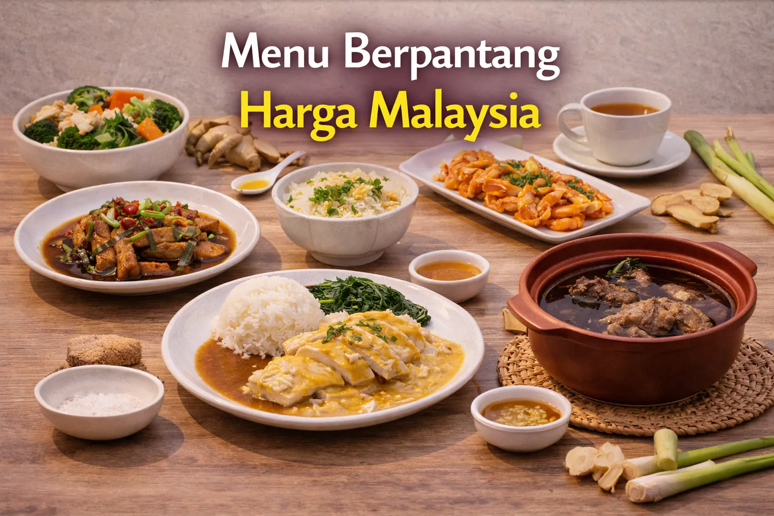 Menu Berpantang Harga Malaysia