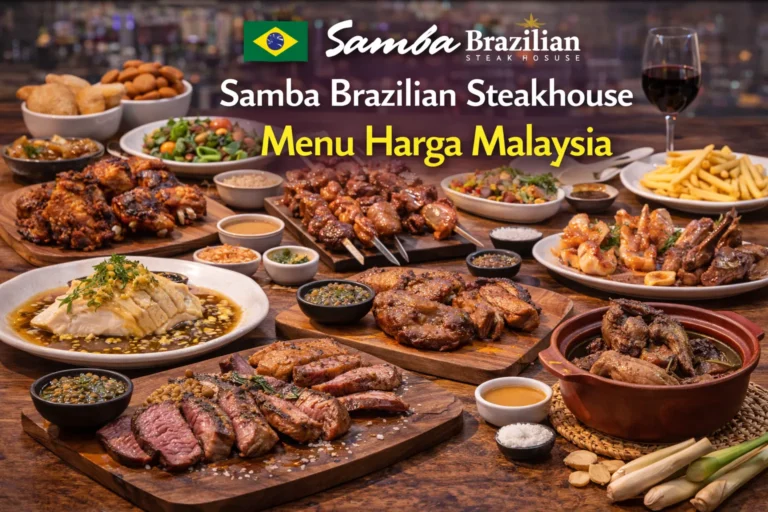 Samba Brazilian Steakhouse Menu Harga Malaysia