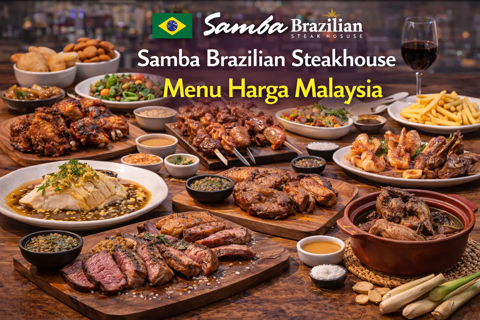 Samba Brazilian Steakhouse Menu Harga Malaysia