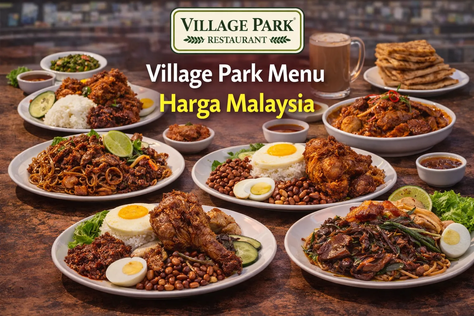 Village Park Restaurant Menu Harga Malaysia