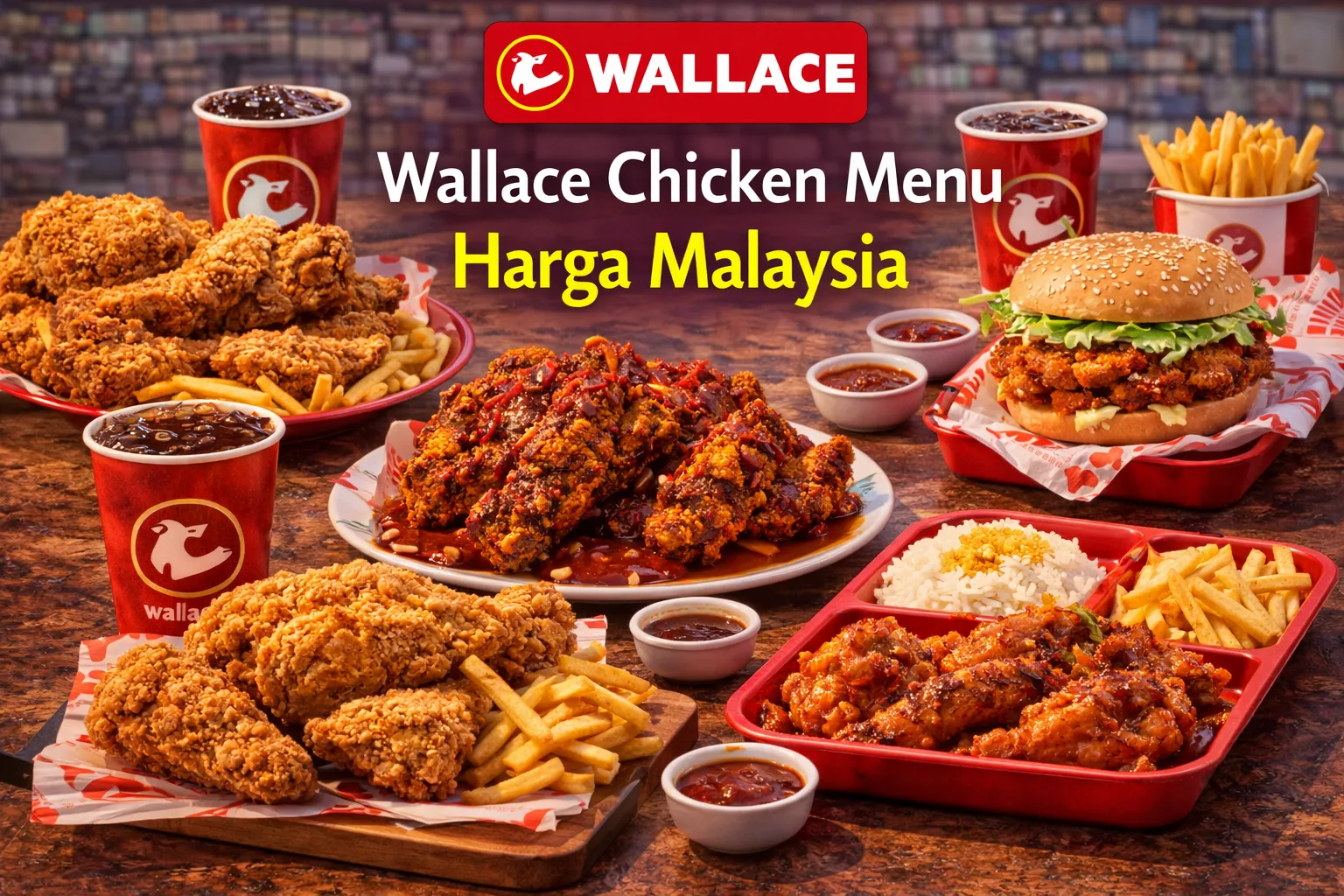 Wallace Chicken Menu Harga Malaysia