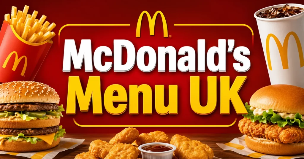 McDonald's Menu UK