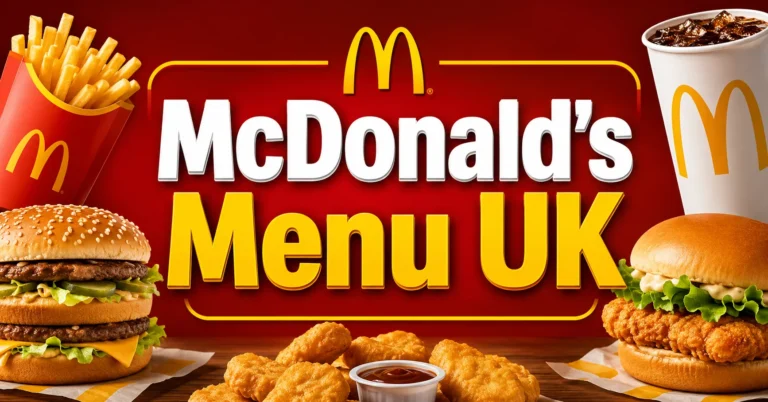McDonald's Menu UK