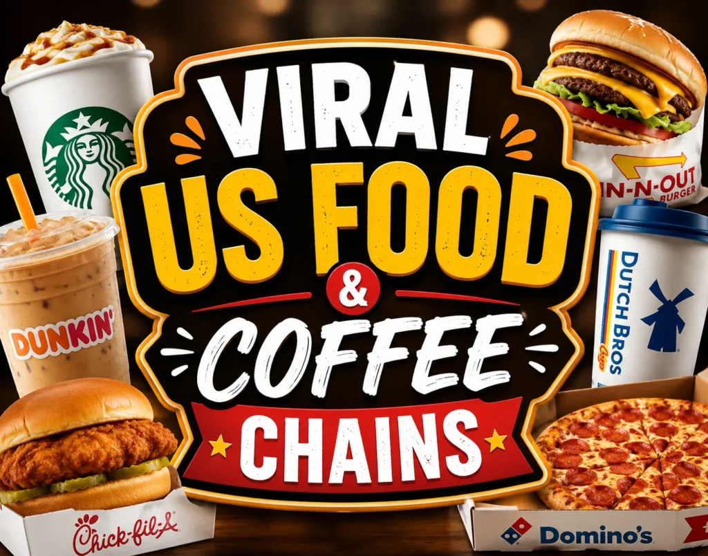 Viral US Food & Coffee Chains