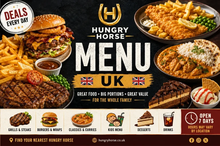 Hungry Horse Menu UK